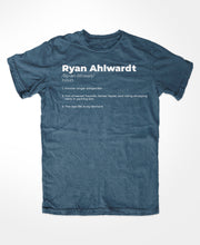 Load image into Gallery viewer, RA &quot;Dictionary&quot; Shirt (BLUE)