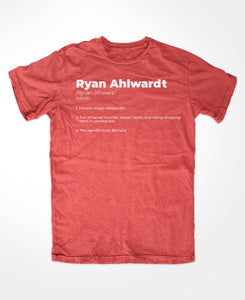 RA "Dictionary" Shirt (RED)