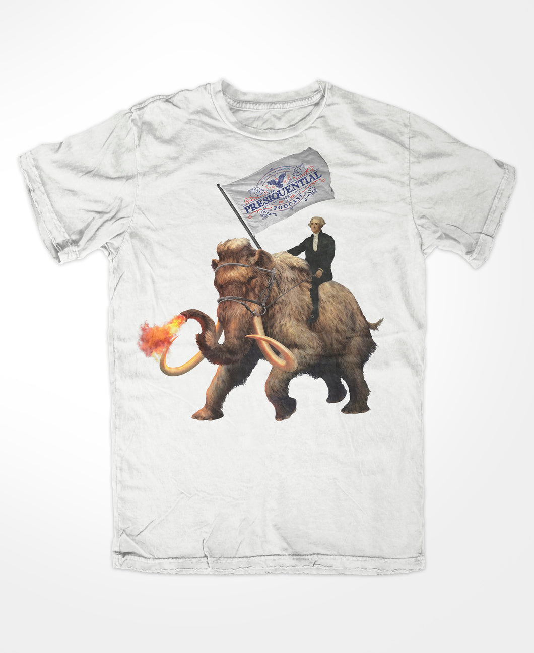 Jefferson on a Mastodon T-Shirt
